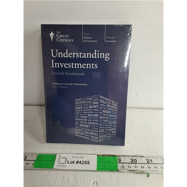Understanding Investments Guidebook & DVDs- Sealed