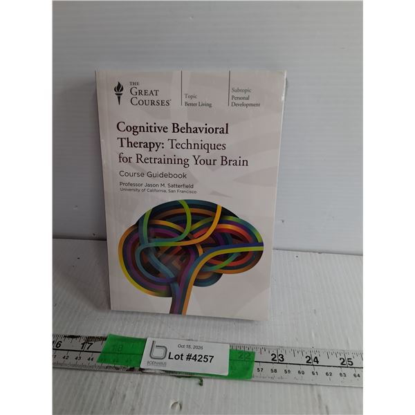 Cognitive Behavioural Therapy Guidebook & DVDs- Sealed