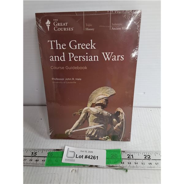 The Greek & Persian Wars Guidebook & DVDs- Sealed