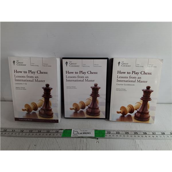 How to Play Chess Transcript, Guidebook & DVDs