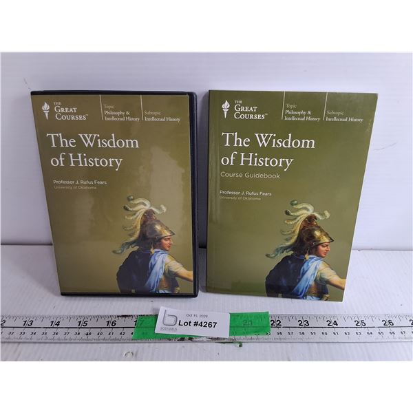 The Wisdom of History Course Guidebook & DVDs