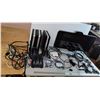 Image 1 : Polycom Video Conferencing System- Monitors- One Tested, Processors, Microphone Arrays, Cables, Misc