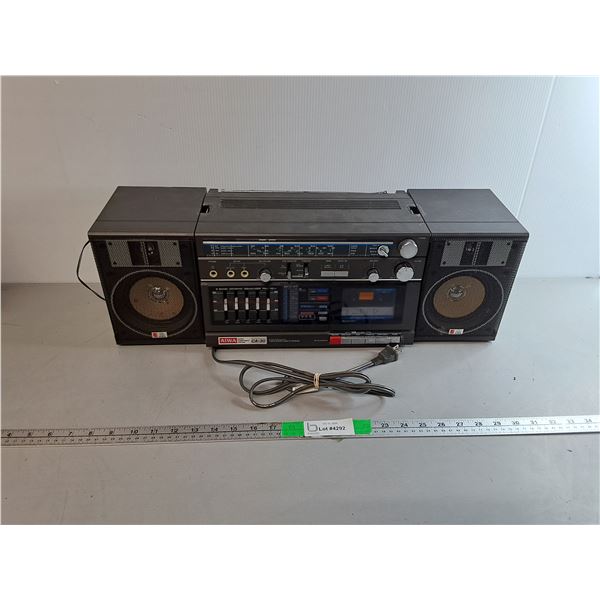 Aiwa Radio/Cassette Player- As Is, Can't Ship