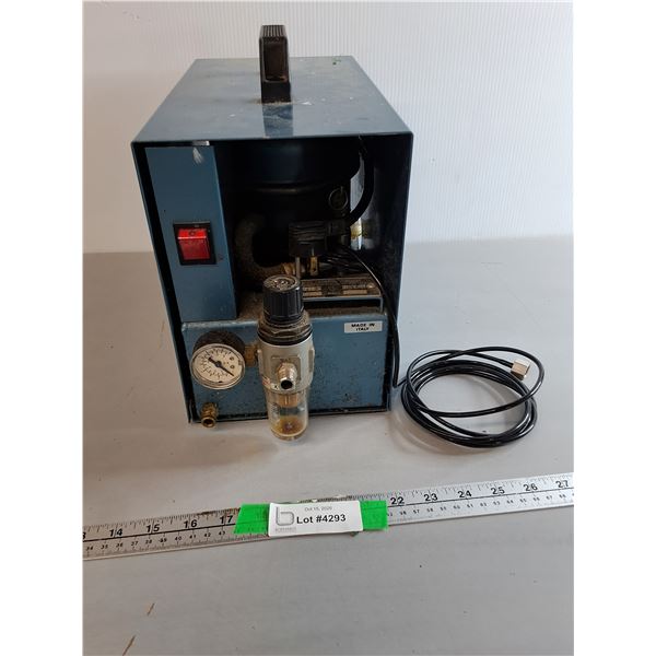 Sil-Air Silent Air Compressor- Powers On, Can't Ship
