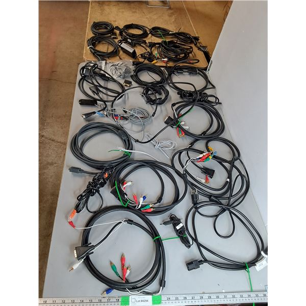 AV & RCA Cables, Home Phone Cords, MIsc.