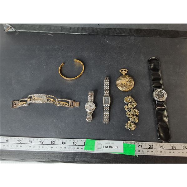 Women's Wrist Watches, Bracelets. Pocket  Watch