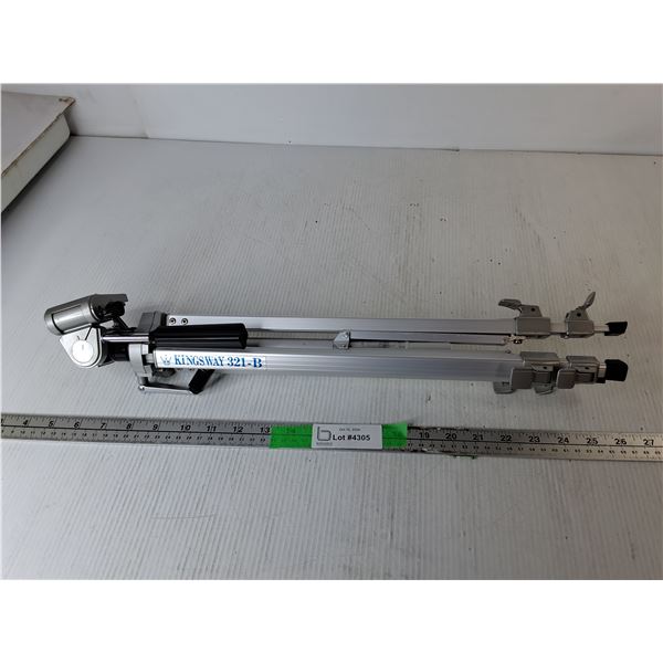 Kingsway 321-B Metal Tripod up to 46 - One Leg Broken/As Is