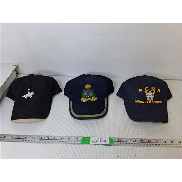 (3) RCMP Hats