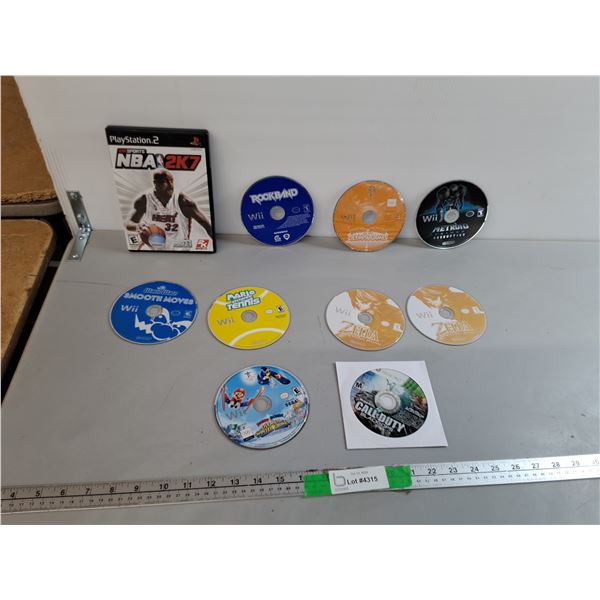 PS2, Wii & Xbox 360 Games- Call of Duty,  Rockband, Zelda, Misc.