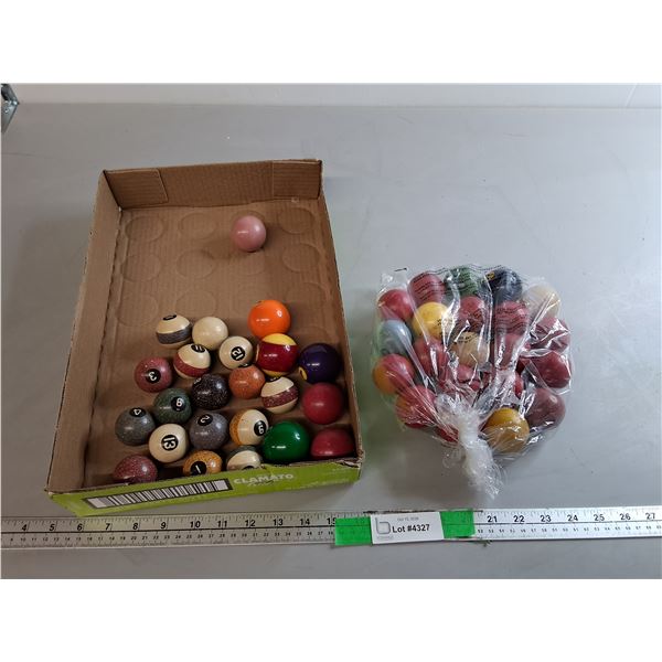 Miniature Billiard/Pool Balls, Misc.