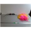 Image 1 : Pink & Yellow Wig and (3) Digital Cameras- Sony Powers On