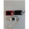 Image 5 : Pink & Yellow Wig and (3) Digital Cameras- Sony Powers On