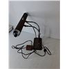 Image 2 : Art Deco Adjustable Banker's Lamp 12" Tall- As Is, Pickup Pref'd