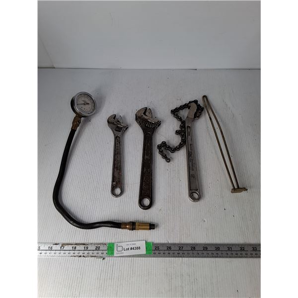Compression Tester, Wire-loop Testing Tool, Adjustable Wrenches