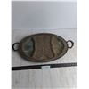 Image 1 : Vintage Brass Platter - 24" x 14"