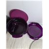 Image 4 : Muffin Tins, Crockpot, Tupperware Pot Set, Strainer