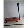 Image 1 : Skateboard w/Adjustable Handle - 2' Truck, Pickup Only