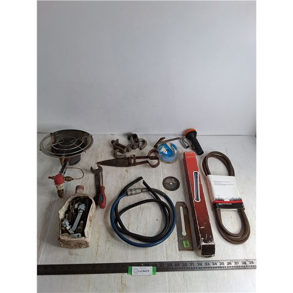 Assorted Parts & Tools - Some Automotive