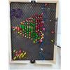 Image 3 : Lite-Brite Art Lamp, Picture Refills, Pegs of Various Colors - Powers On - As Is