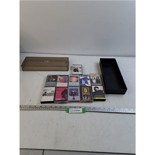 (11) Cassette Tapes by Various Artists - As Is
