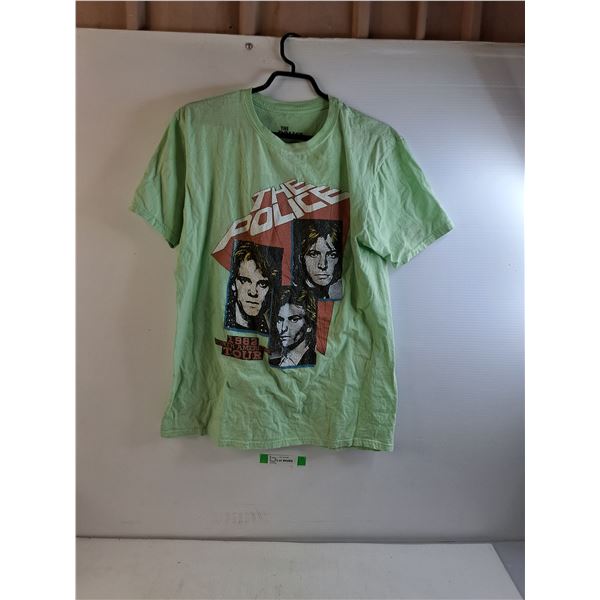 *The Police 1982 North American Tour T-Shirt - Size L - Cannot Authenticate