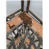 Image 3 : ** Metal Plant Stand w/ Folding Shelves - 55" Tall - As Is - Cannot Ship