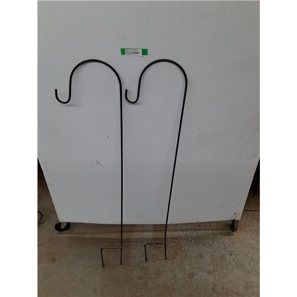 ** (2) Planter Pot Hangers - 4' Tall - Cannot Ship