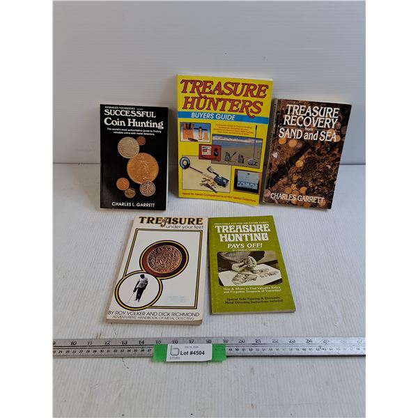 (5) Books on Treasure Hunting