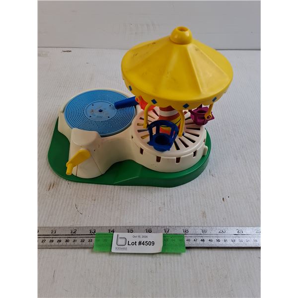 Crank Powered Music Box w/ (3) Discs