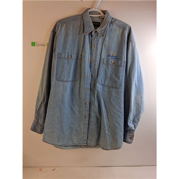 Texx Canada Denim Work Shirt - Size M