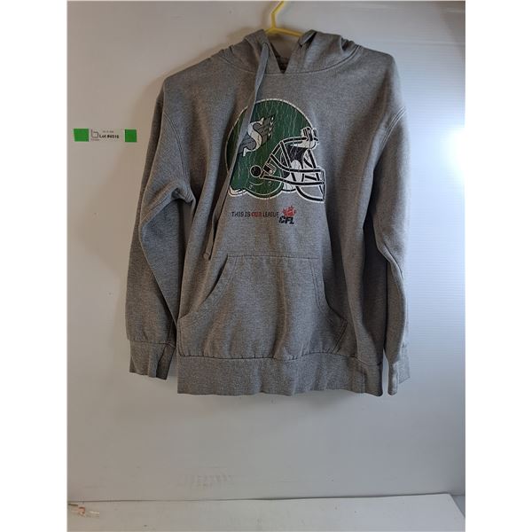 CFL Saskatchewan Roughriders Hoodie - Size S - Cannot Authenticate - As Is