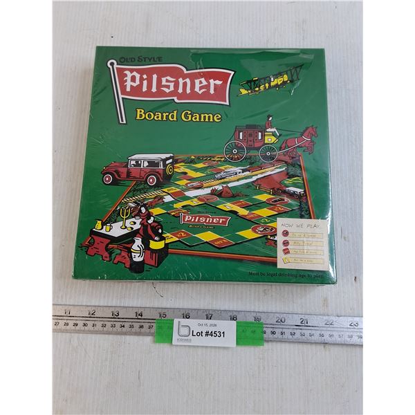 Old Style Pilsner Board Game - In Plastic