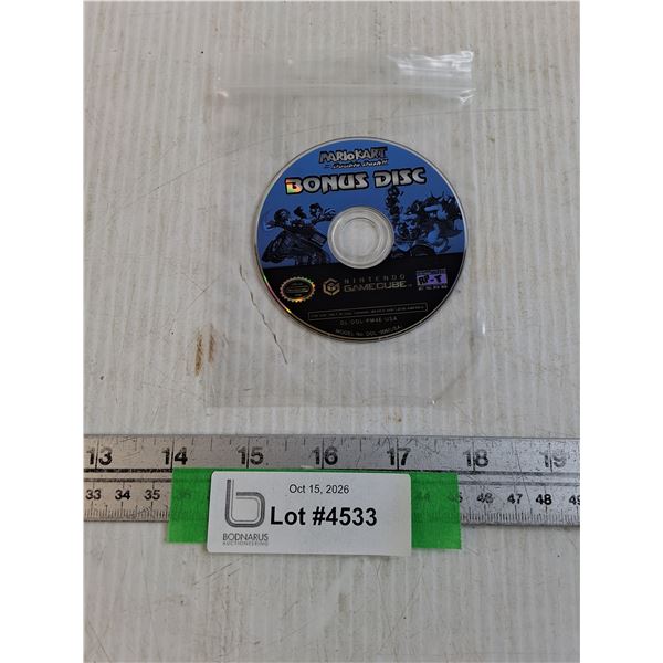 Mario Kart Double Dash Bonus Disc - As Is
