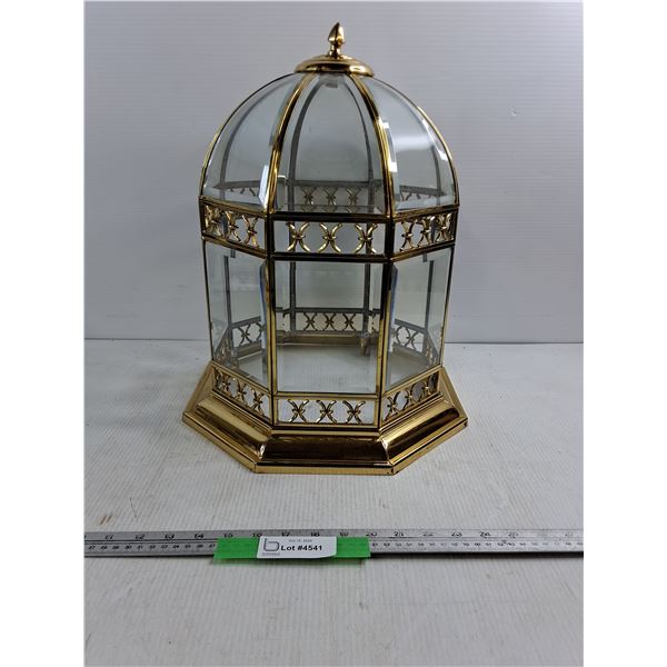 Glass Ceiling Light Cover - 18" Tall