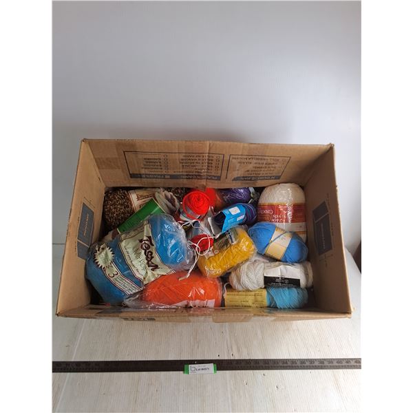 Large Quantity of Assorted Yarn - Many Unopen
