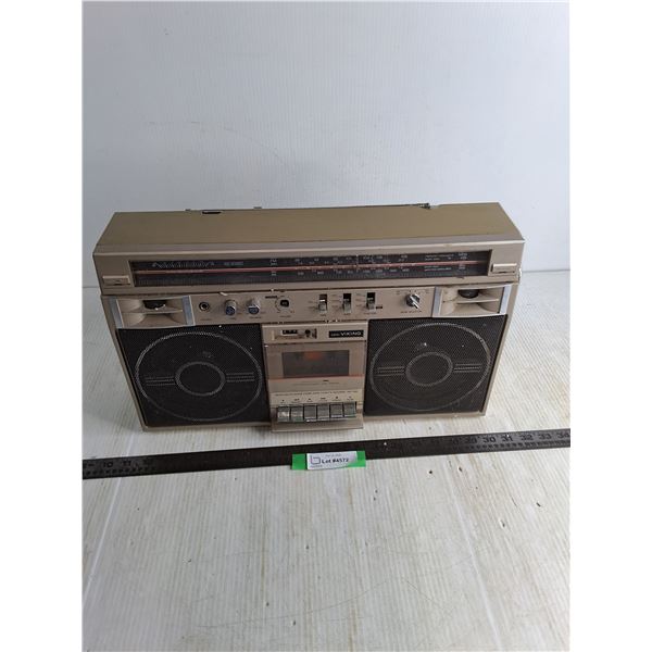 Eaton Viking Portable Radio/Cassette Player - Needs Batteries, As is