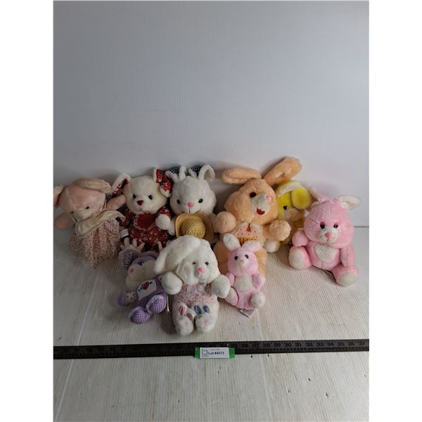 (9) Stuffed Bunnies/Mice