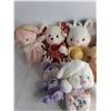 Image 3 : (9) Stuffed Bunnies/Mice