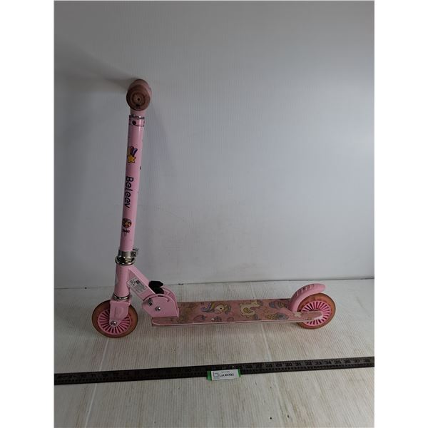 * Beleev Child's Scooter - 26" Length x 26" High - PU Only