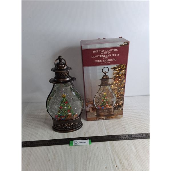 Ornamental Holiday LED Lantern - Needs Batteries - Cannot Ship