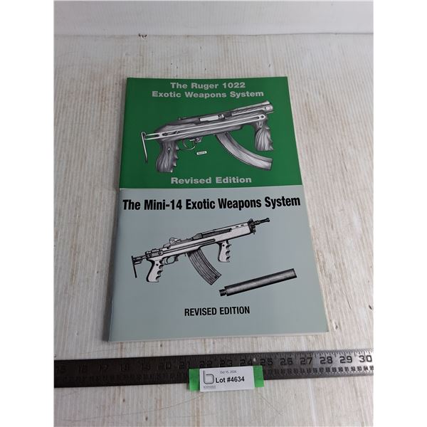 (2) Soft Cover Books About Fire Arms