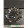 Image 1 : Blue Iridescent Bowl 11" Diameter