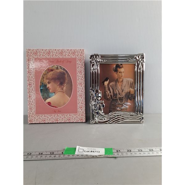 Victorian Book Of Days, Picture Frame Album 9"x7"