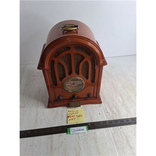 Retro Coca-Cola Radio - No Power Cord