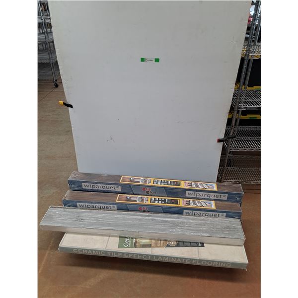 * (7) Packs of Flooring of Various Types, Pickup Only