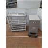 Image 1 : *Medium Plastic Shelf (36x18x38") -Two Drawer Filing Cabinet(18x26.5x29") Dolly Not Included PU Only