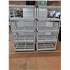 Image 1 : *(2) Large Plastic Shelves - 36x24x73", Pickup Only