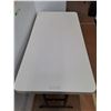 Image 3 : * Lifetime Folding Table w/ Height Adjustable Legs- 4x2", Pickup Only