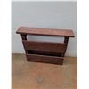Image 3 : *Wooden Wine Rack (23x19x5"), Pickup Only
