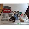 Image 1 : Power Rangers Metal Mold Plates, Beer Chiller Bin, Stainless Steel Teapots, Misc.